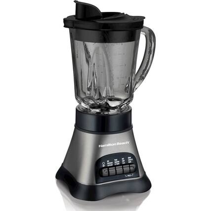 Angle. Hamilton Beach - Wave Crusher 40-Oz. Blender - Gray.