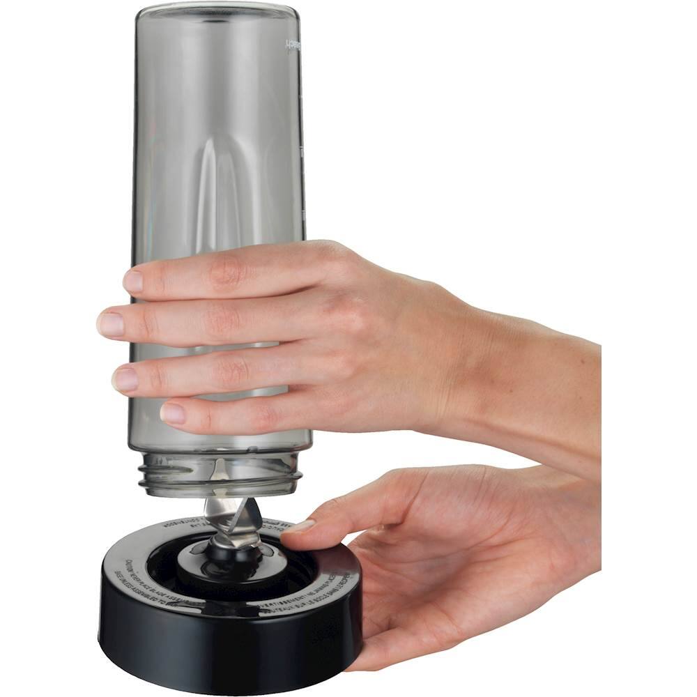 Alt View 16. Hamilton Beach - Wave Crusher 40-Oz. Blender - Gray.