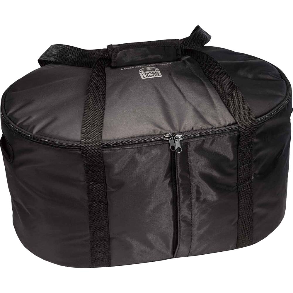 Angle View: Hamilton Beach Crock Caddy Insulated Slow Cooker Bag