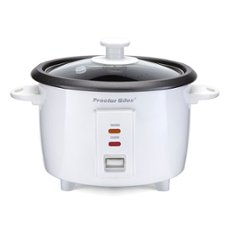 Proctor Silex - 8-Cup Rice cooker - White - Front_Zoom