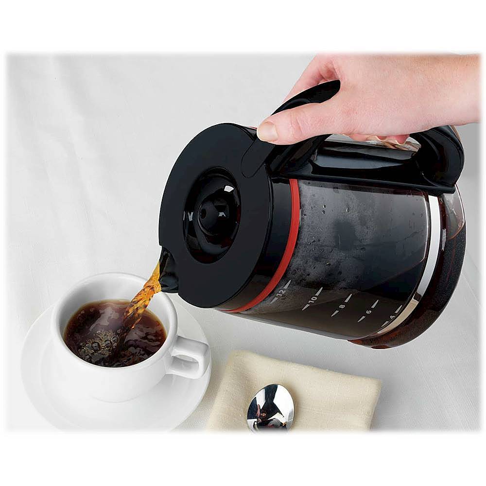 Hamilton Beach 14 Cup Programmable Coffee Maker, Black, 46295c