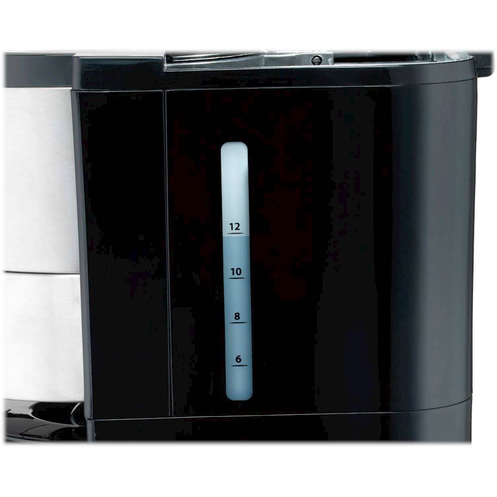 Alt View 15. Hamilton Beach - 12-Cup Coffeemaker - Black/Silver.