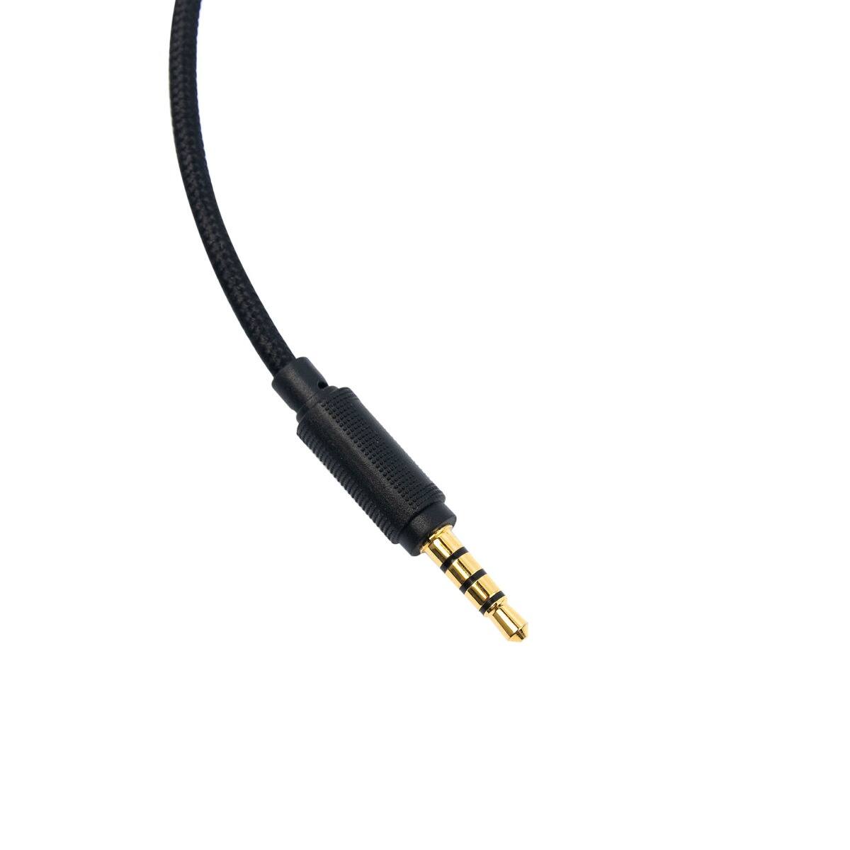 Left. RadioShack - Wired Headphones with Microphone 3304402 - Black.