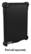 Back Standard. Ballistic - Tough Jacket Case for Apple® iPad® 2 - Black.