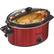 Angle. Hamilton Beach - Stay or Go 5-Quart Slow cooker - Red.