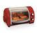 Alt View 12. Hamilton Beach - Easy Reach 4-Slice Toaster Oven - Candy apple red.