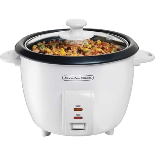 Proctor Silex - 10-Cup Rice cooker - White