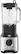 Angle. Breville - Hemisphere Mini 54-Oz. Blender - Stainless-Steel/Black.