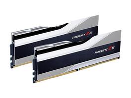 G.SKILL - Trident Z5 64GB (2x32GB) DDR5 6000MHz RAM F5-6000J3238G32GX2-TZ5S - Silver