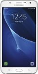 Front. T-Mobile Prepaid - Samsung Galaxy J7 4G LTE with 16GB Memory Prepaid Cell Phone - White.
