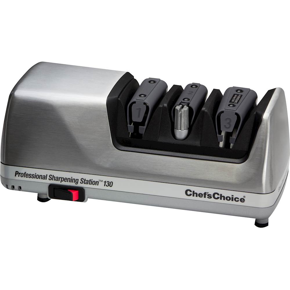 Chef'sChoice Brushed Stainless Steel Electric Knife Sharpener