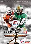 Front Detail. NCAA Football 13: The Official Player's Guide (Game Guide) - PlayStation 3, Xbox 360.