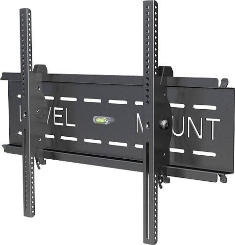 Angle Standard. Level Mount - Wall Mount for Most 37" - 85" Flat-Panel TVs - Black.