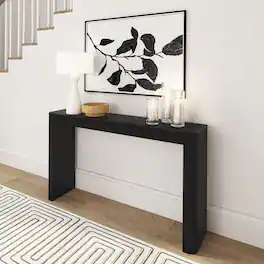 Plank+Beam - Contour Console Table (56in / 1420mm) - Black
