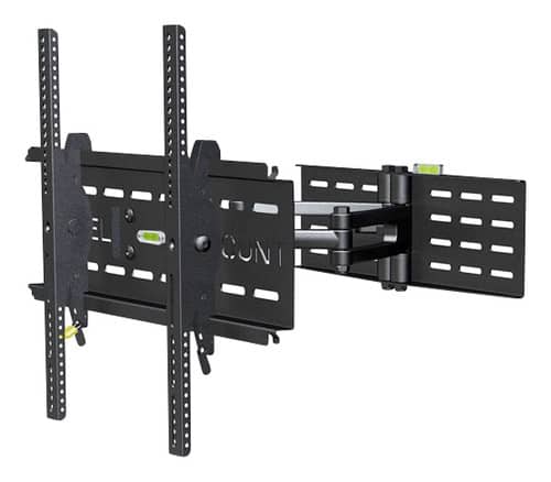 Front Standard. Level Mount - Cantilever TV Wall Mount for Most 26" - 57" Flat-Panel TVs - Extends 14" - Black.