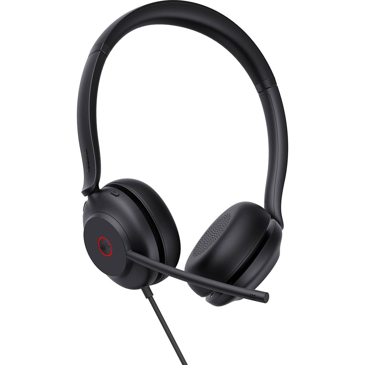 Alt View 2. Yealink - Yealink Yealink USB Wired Headset - Black.