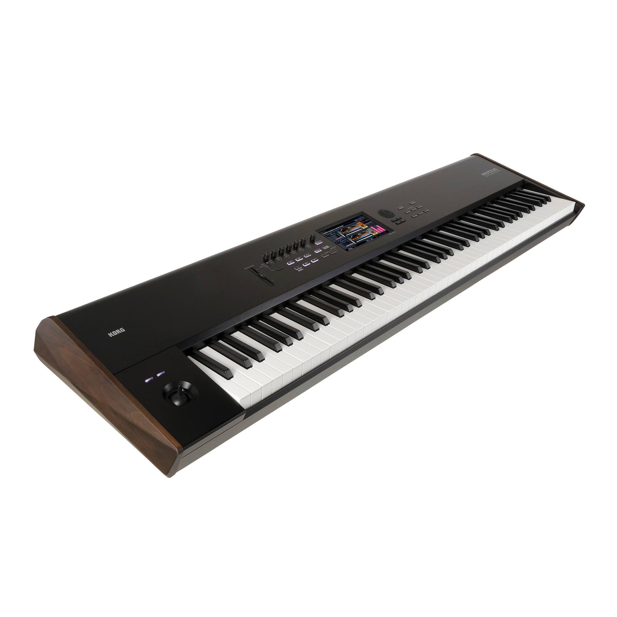 Angle. Korg - Korg NAUTILUS 88-Key Workstation Synthesizer.