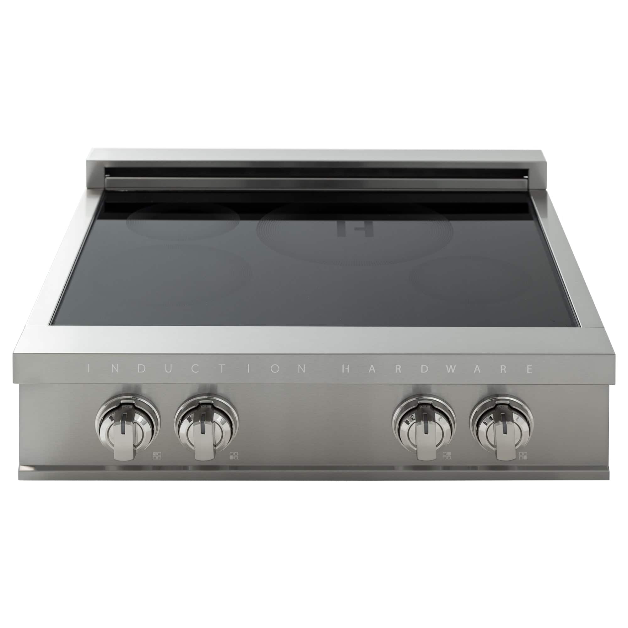 Induction Hardware - 30 Inch Induction Range CookTop, 4 burners - Stainless Steel