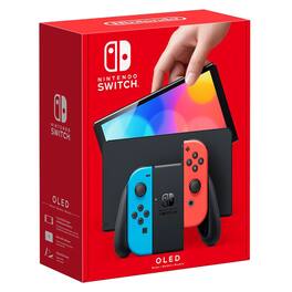 Switch - OLED Model Console - Neon Red & Neon Blue Joy-Con - Nintendo Switch – OLED Model