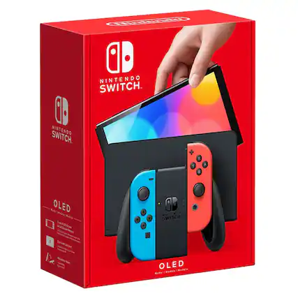 Nintendo Switch. Nintendo Switch. OLED Model. Model. Modele.