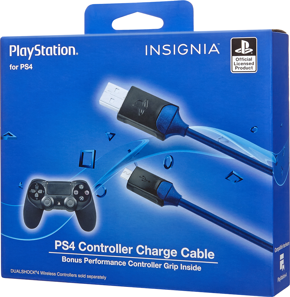 ps4 controller with charging cable