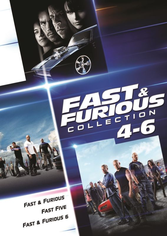 Fast and Furious Collection: 4-6 [3 Discs] [DVD]