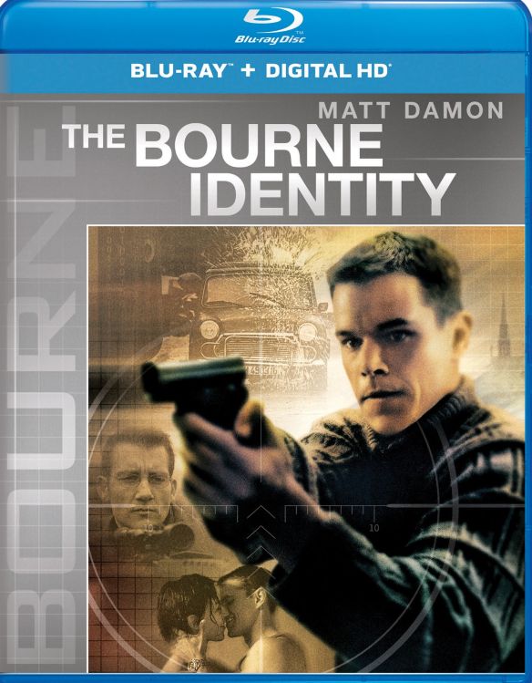  The Bourne Identity [Includes Digital Copy] [Blu-ray] [2002]