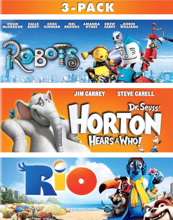  Robots/Horton Hears a Who/Rio [3 Discs] [Blu-ray]