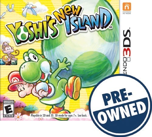  Yoshi's New Island - PRE-OWNED - Nintendo 3DS