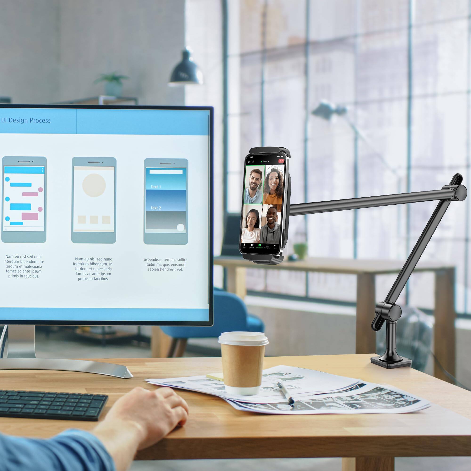 Sure, here is the corrected and grouped text from the image:

---

**UI Design Process**

- Nam eu risus sed interdum bibendum, in tincidunt malesuada ante sum primis in faucibus.
- Nam eu risus sed interdum bibendum, in tincidunt malesuada ante sum primis in faucibus.
- Nam eu risus sed interdum bibendum, in tincidunt malesuada ante sum primis in faucibus.

---

**Text 1**

**Text 2**

---

**upendisse tempus sollicitudin sapien hendrerit vel.**

---

**Bado mi o eursmod sapien hendrerit vel.**

---

**malessada tames ae ante gsum primis a Laucion unpendinse tempun solic-**

---

**Bado mi o eursmod sapien hendrerit vel.**

---

**malessada tames ae ante gsum primis a Laucion unpendinse tempun solic-**

---

**Bado mi o eursmod sapien hendrerit vel.**

---

**malessada tames ae ante gsum primis a Laucion unpendinse tempun solic-**

---

**B
