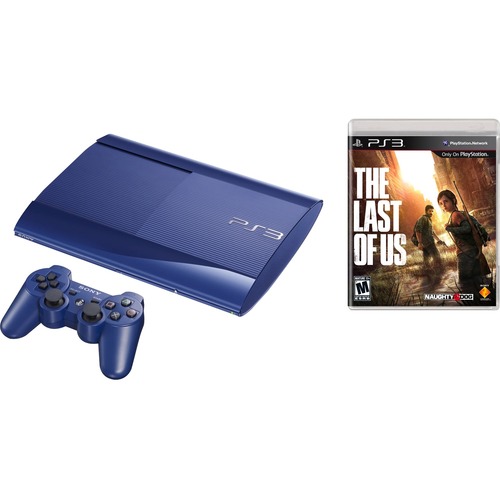 Best Buy: Sony PlayStation 3 250GB Last of Us Azurite Blue 90U083