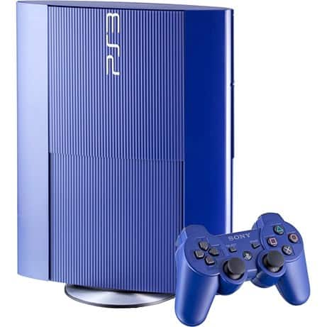 ps3 super slim blue