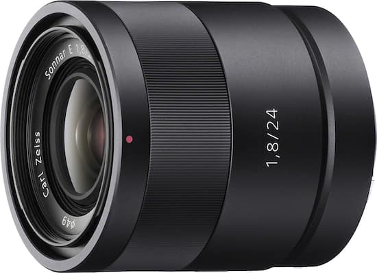 Sony Carl Zeiss Sonnar T* E 24mm f/1.8 ZA Prime Lens Black