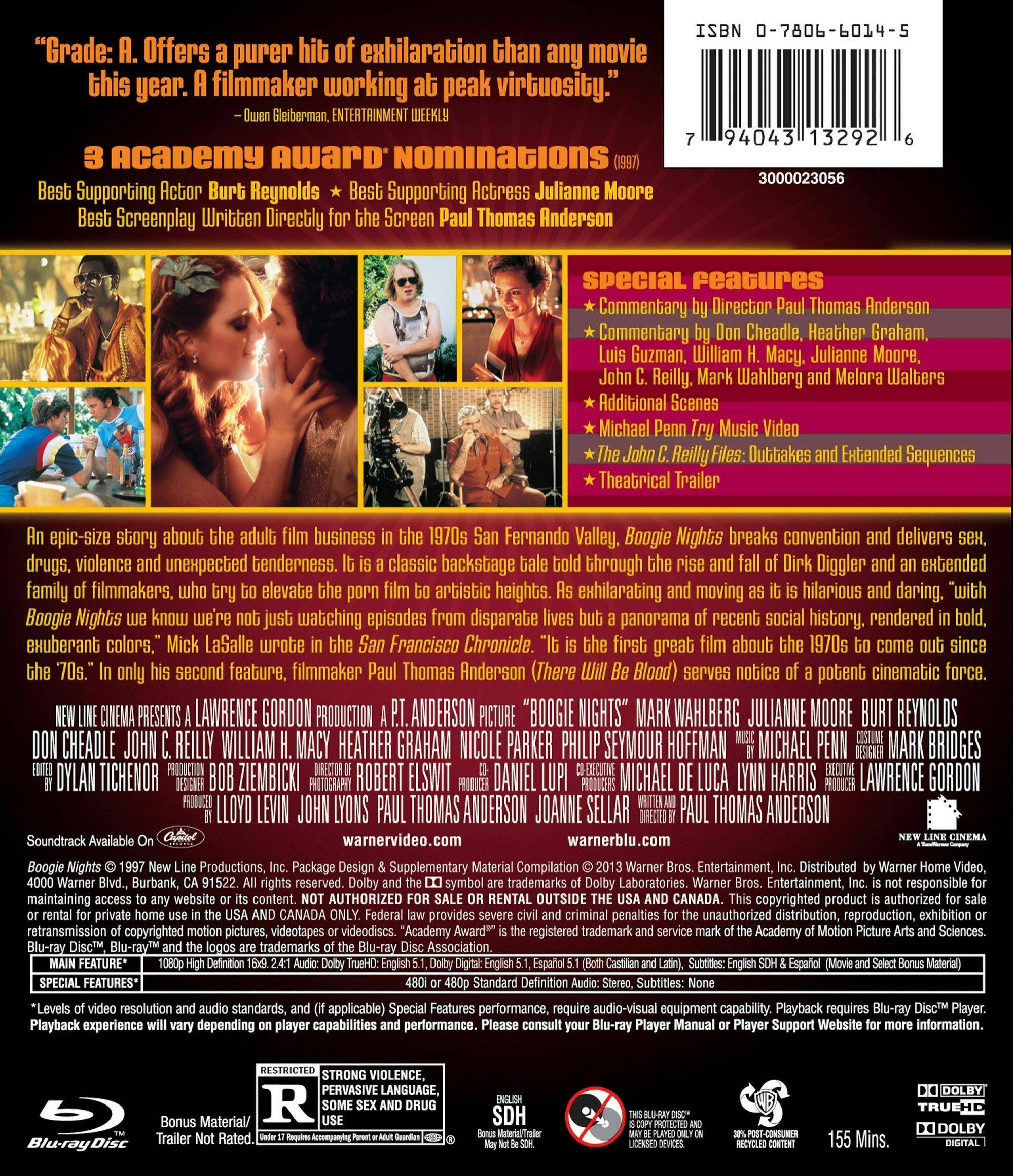 Back. Boogie Nights [Blu-ray].