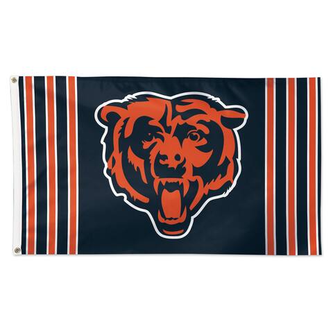 WinCraft Bandiera Da Giardino Double Face Chicago Bears, Retro Vintage, 31.8x45.7 Cm, Poliestere, Licenza Ufficiale NFL