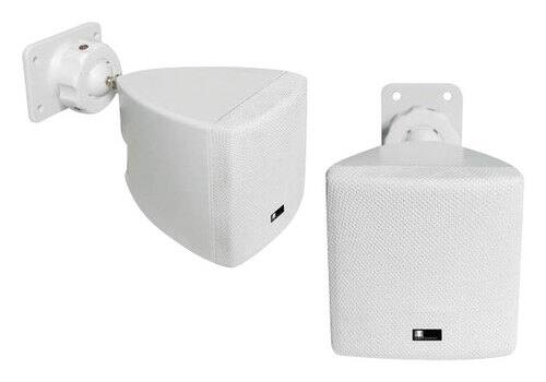 Front. Pure Acoustics - Mini Cube Speaker (Each) - White.