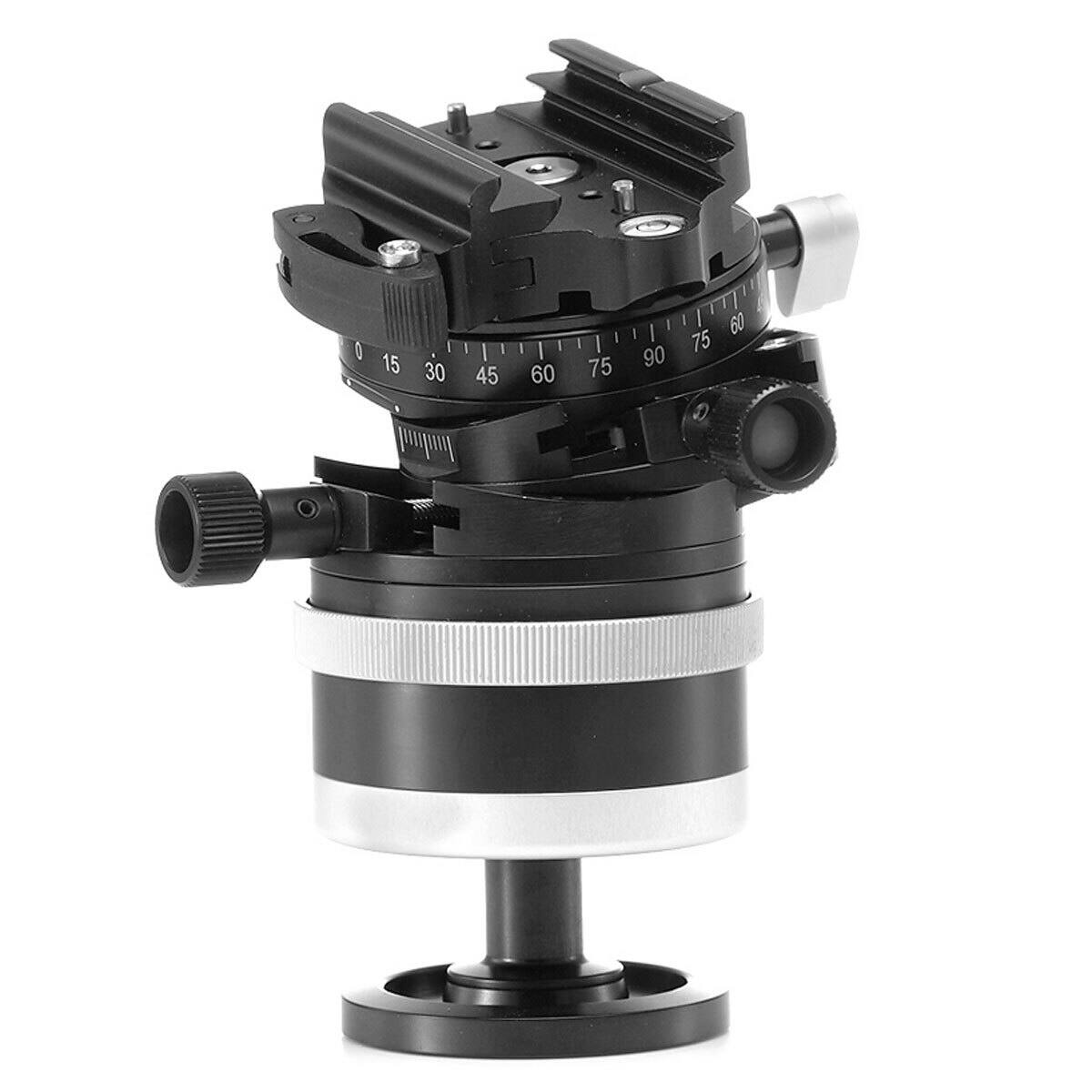 Alt View 4. Arc - Arca Swiss Monoball p0+ 60mm Hybrid Tripod Head w/Quickset FlipLock Device.