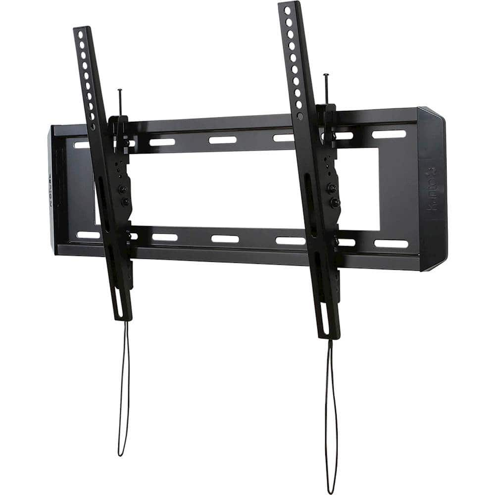 Left View: Kanto - Tilting TV Wall Mount For Most 37" - 70" Flat-Panel TVs - Black