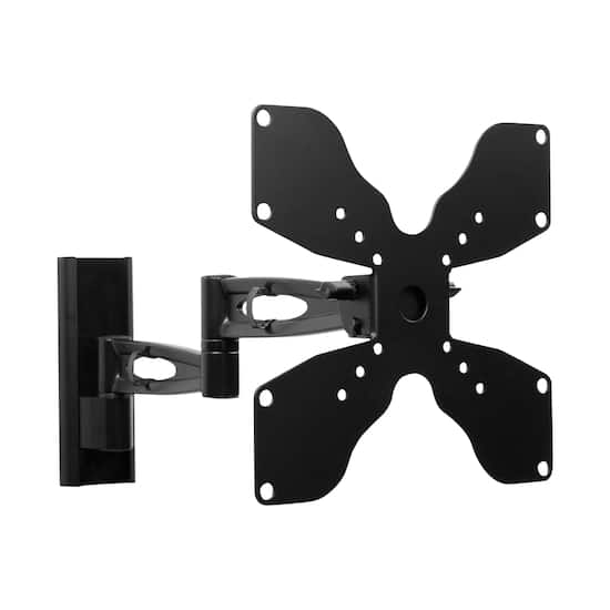 Kanto Full Motion Tv Wall Mount For Most 19 32 Lcd Plasma Panels Extends 17 0 Black L102 Best Buy