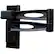 Alt View 15. Kanto - Full Motion TV Wall Mount For Most 19"-32" LCD / Plasma Panels - Extends 17.0" - Black.