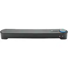 Front. GOgroove - Sound Bar - Gray, Black.