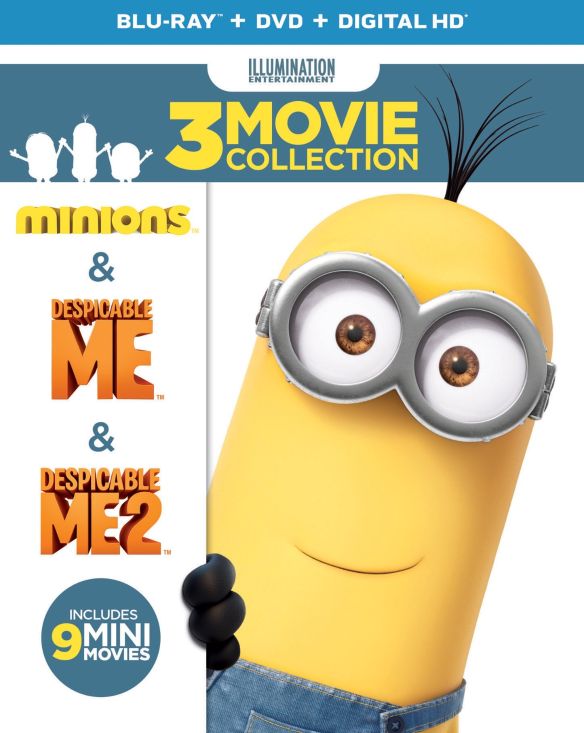  Despicable Me 3-Movie Collection [Blu-ray/DVD] [6 Discs]