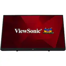 ViewSonic - TD2230 22" IPS LED FHD Touch Screen Monitor (HDMI and DisplayPort) - Black