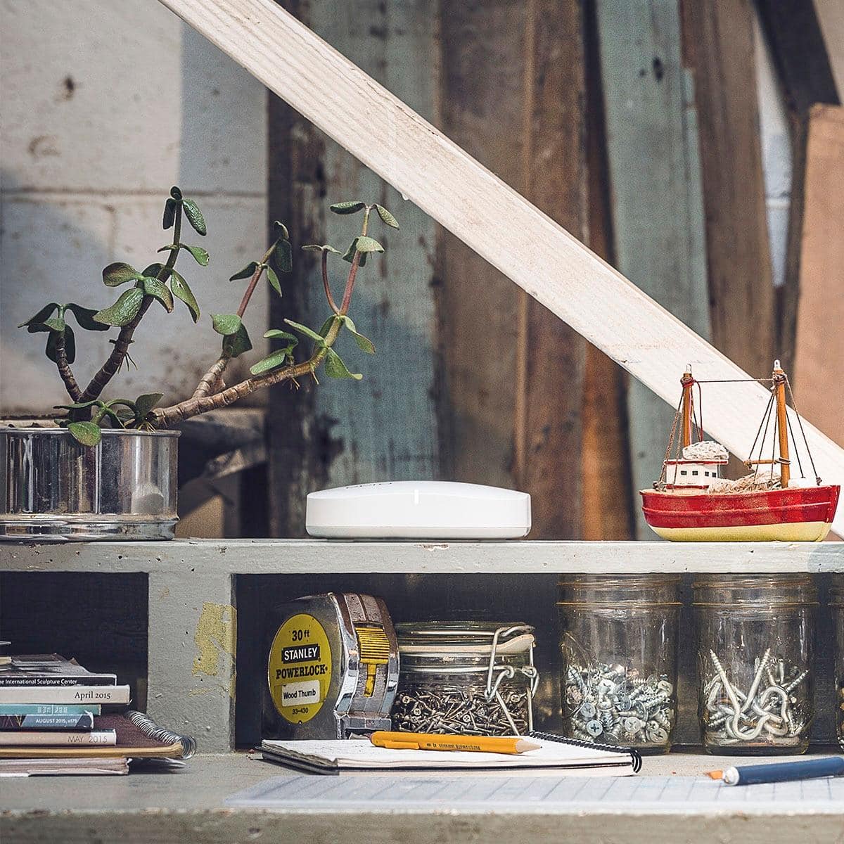 Alt View 15. eero - AC Whole Home Wi-Fi System - White.