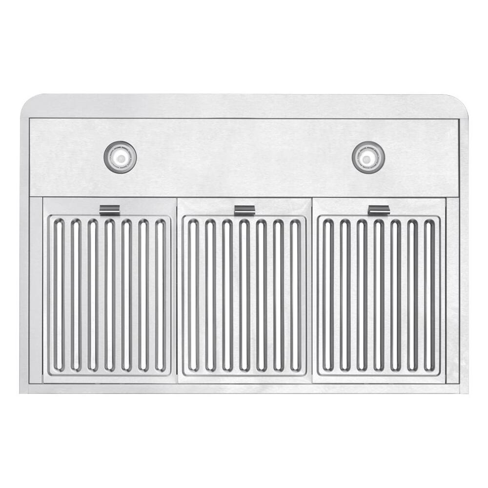 Alt View 11. Windster Hoods - 36" Range Hood - Stainless steel.