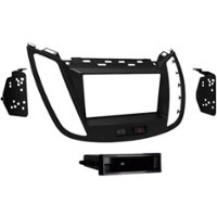 Metra - Dash Kit for Select 2013-2019 Ford Escape DIN DDIN - Matte Black - Front_Zoom
