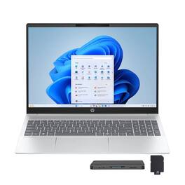 HP - OmniBook 5 16" WUXGA Touchscreen Laptop,Ultra 5 225U,16GB RAM,2TB SSD+160GB Dock Set,Fingerprint,Win11 Pro - Silver