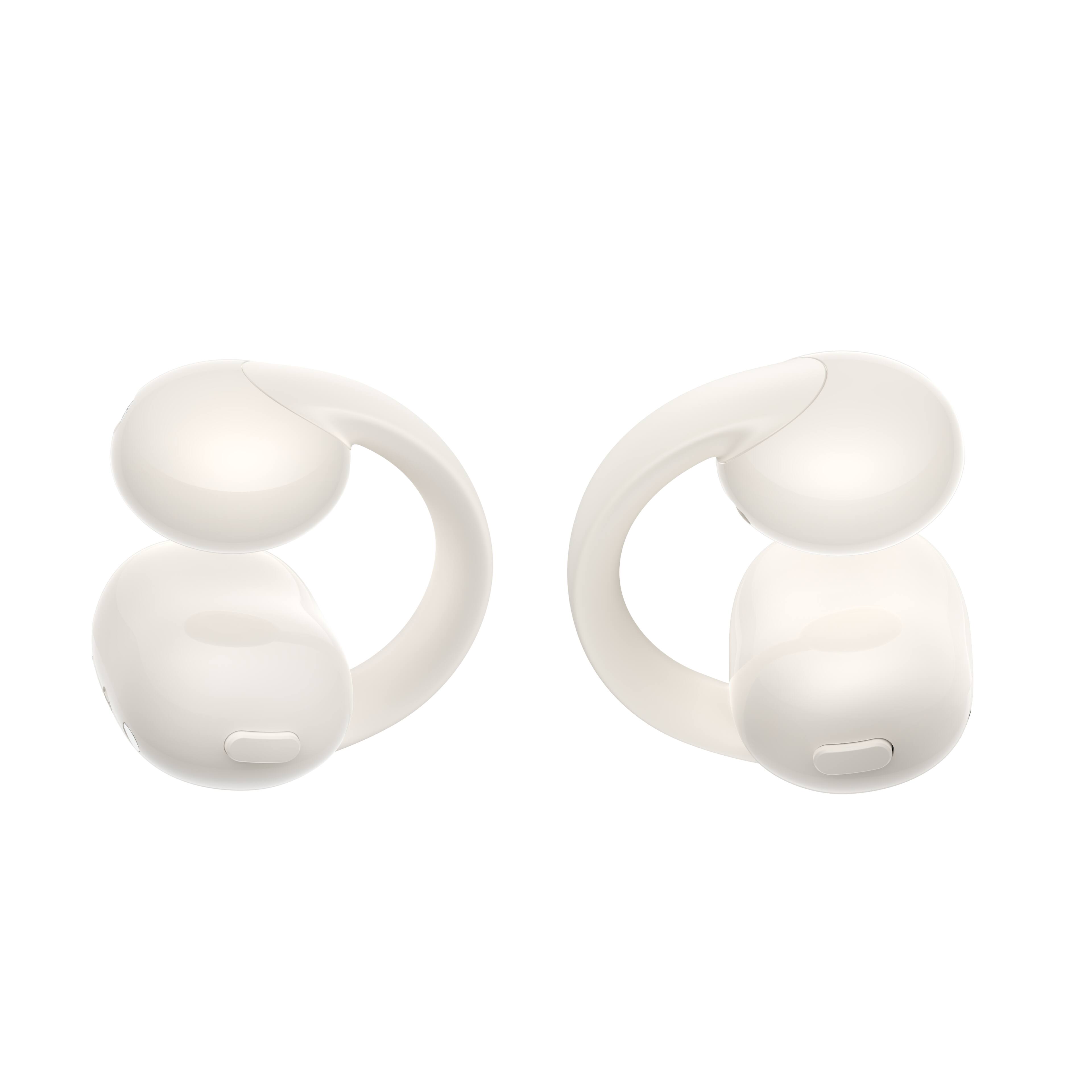 Front. Soundcore - Soundcore C50i by Anker, Open-Ear Headphones, Clip-On Earbuds - White - White.