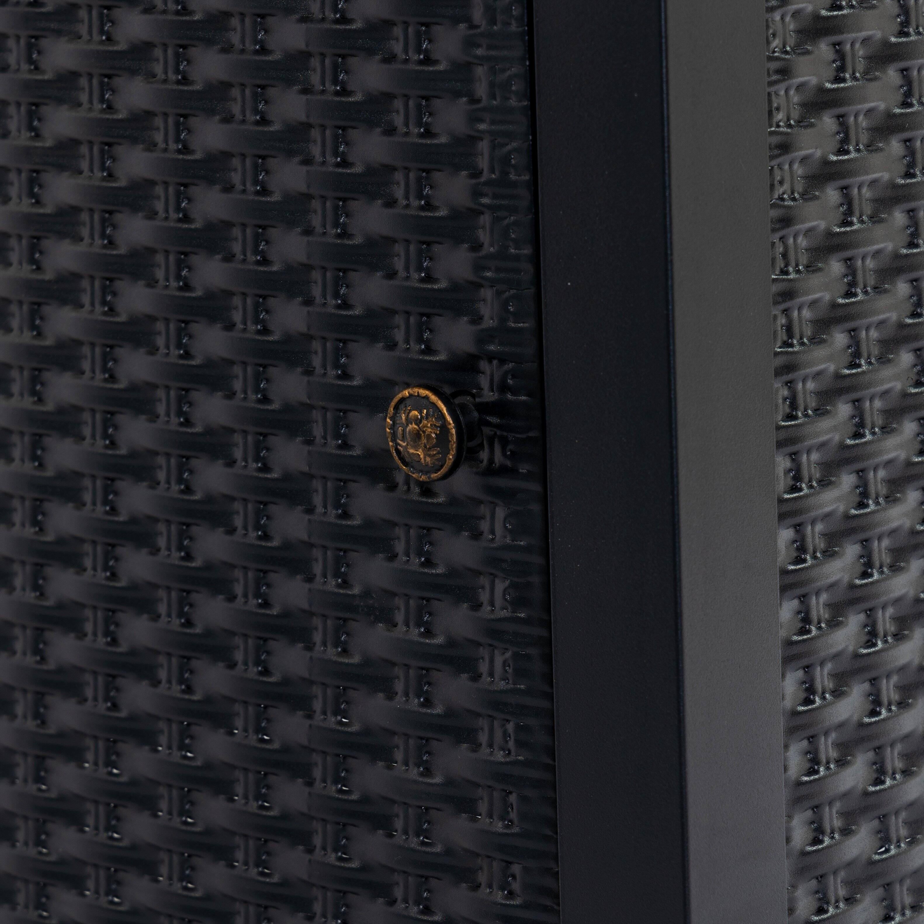 Alt View 6. COWLOWN - 28in Iron Square Propane Fire Pit Table Black Finish Durable Outdoor Design for Patio Deck Garden or Backyard Use.