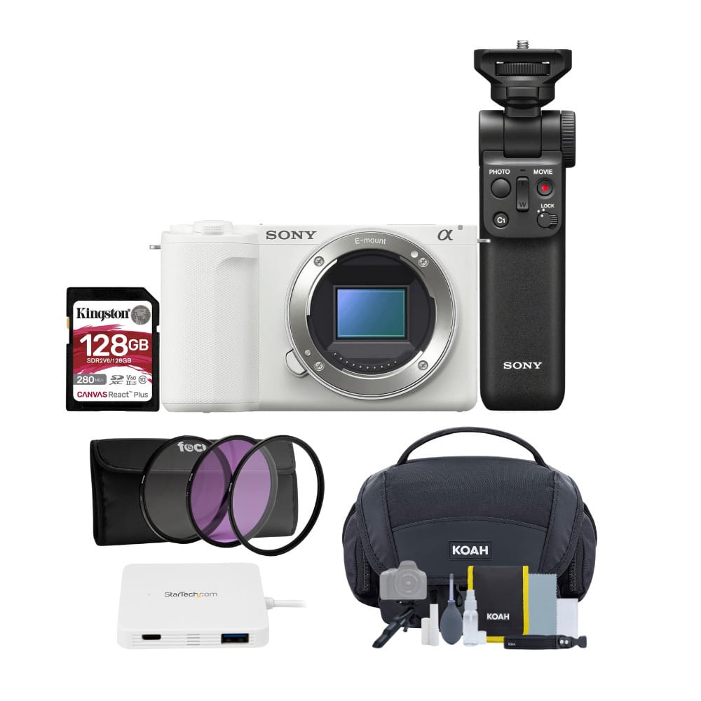 Sony - Alpha ZVE10 II | APS-C Interchangeable Lens Mirrorless Bundle